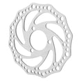 thumbnail image 2 of Bike Disc Brake Rotors, 3 Hole 140mm Disc Brake Rotor Steel  For Mountain Bike, 2 of 8