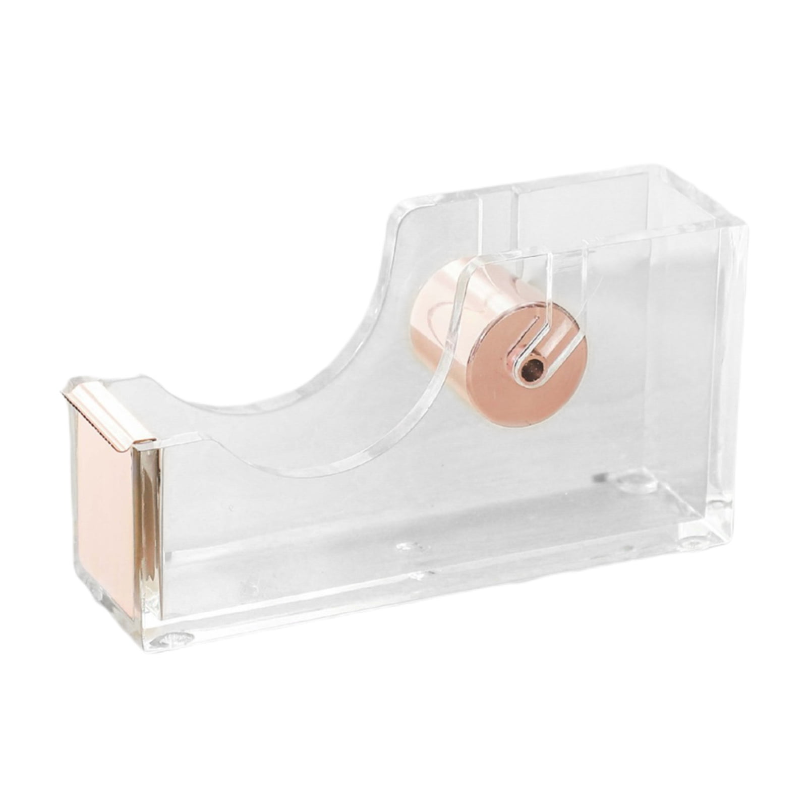Adhesive tape dispenser Acrylic stationery available Adhesive organization for Rose Gold