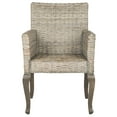 thumbnail image 2 of SAFAVIEH Armando 18''H Wicker Dining Chair White Washed, 2 of 7