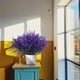 thumbnail image 2 of Inteprter 2 pack/lote de flores artificiales de larga duración para decoración duradera del hogar en interiores o exteriores Decoración blanco, 2 of 6