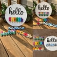thumbnail image 5 of Seasonal Door Hanging Decoration Replaceable Plate Front Door Decorative Block for Home and Seasonal Celebrations, 5 of 8
