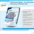 thumbnail image 4 of TENA UltraFlush Washcloths, Aloe/Vitamin E/Chamomile, Scented, Pre-Moistened, 48 Count, 4 of 6