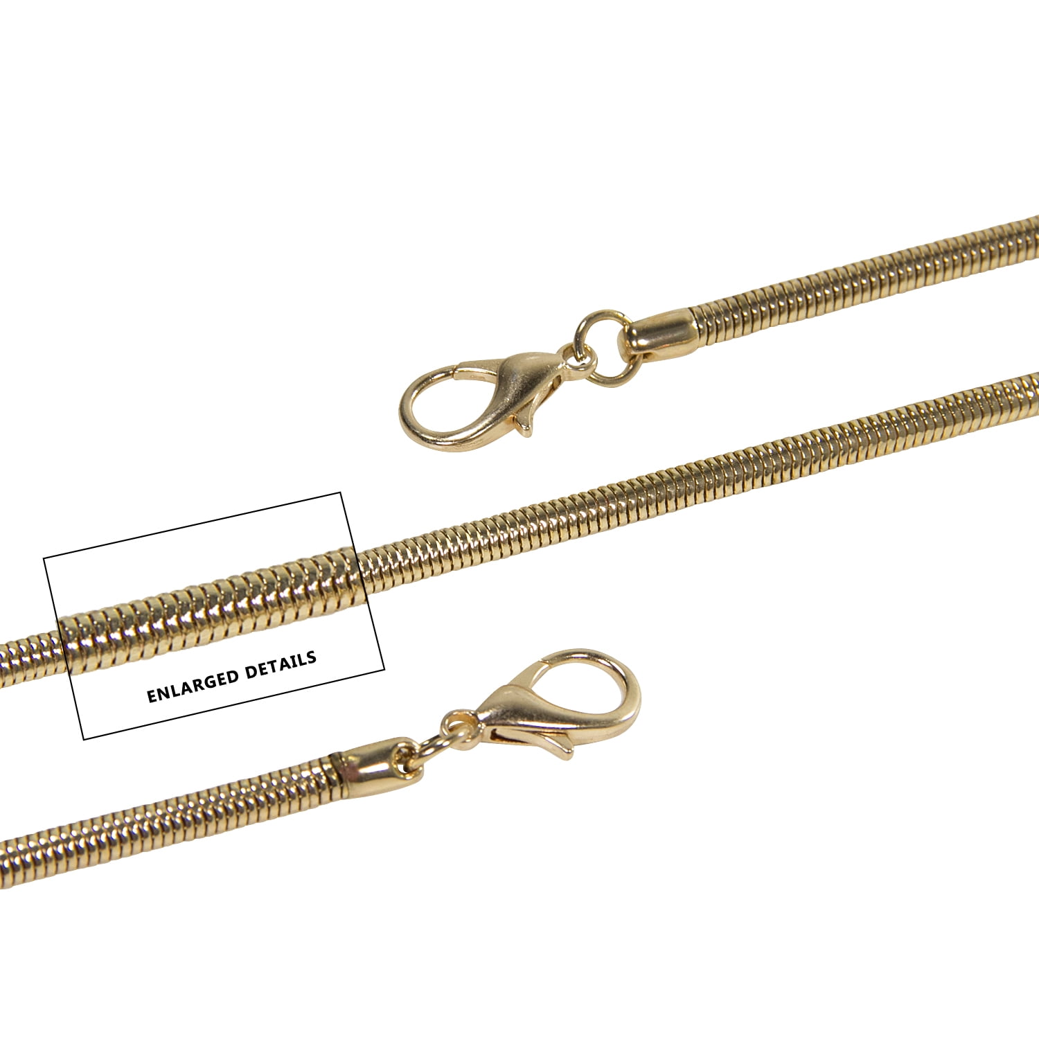 Soft Gold Tone Chain Strap Replacement for Pochette 
