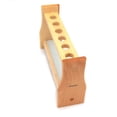 thumbnail image 3 of HUGFEGWE 0.7" (18mm) Holes Wood Wooden Test Tube Rack Holder Stand for API 10ml 25ml Test Tubes Lab Tube Racks Pen Holder (10ml 6Slots) UA824-1851, 3 of 6