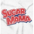 thumbnail image 2 of Sugar Mama Chocolate Candy Logo Zip Hoodie Sweatshirt Women Brisco Brands M, 2 of 6