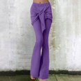 thumbnail image 2 of Seductiva Casual Pants for Women Slim Fit Skirt Pants with High Waist and Effect Two Pieces of Slim Fit Lifting Casual Leggings Pleated Pants Soft Leggings for Women 1PC, 2 of 5