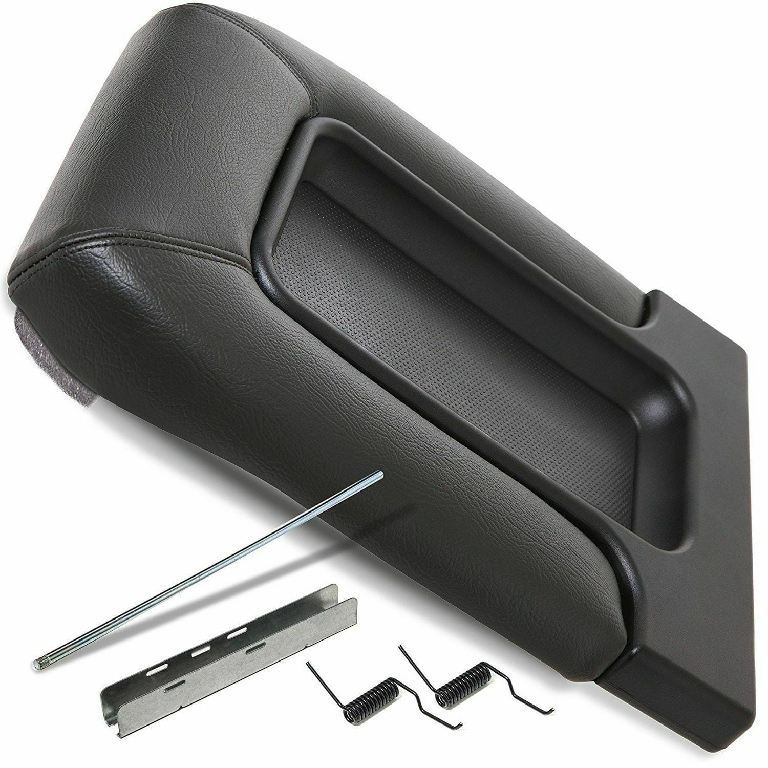 KOJEM Center Console Lid, Fits For 1999-2007 GMC Chevy Silverado, Armrest Latch Replacement, # 19127364