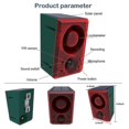 thumbnail image 2 of Outdoor Solar Motion Sensor Alarm With Remote Control, 130db Sound Light Alarm Siren Sound Alarm Se, 2 of 5