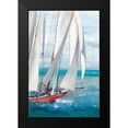 thumbnail image 2 of Pearce, Allison 17x24 Black Modern Framed Museum Art Print Titled - Single Sail I, 2 of 5