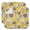 2 Pack, variant on 2pcs Marine Life Theme Kitchen Drying Mat, Super Absorbent Microfiber Dish Rack Pad, Foldable Seashell Print Counter Protector