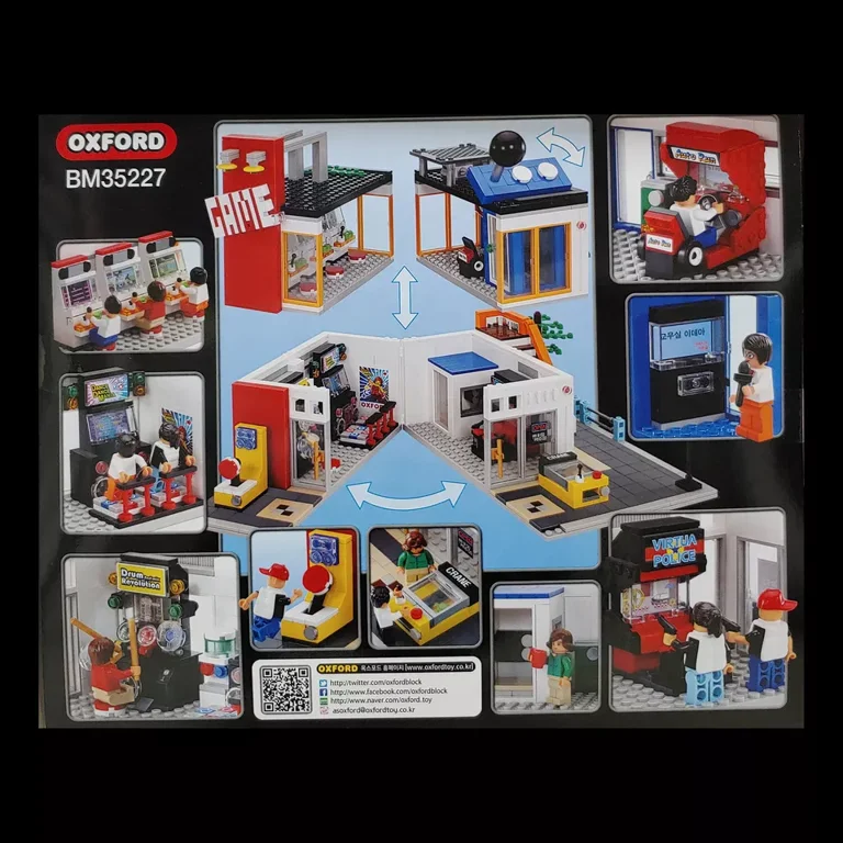 3093pcs 76294 X MANSION Modular Model Building Block
