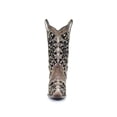 thumbnail image 4 of CORRAL Adult Female Ashley Flowered Embroidery Boots, Color: Brown, Size: 9.5, Width: M, 4 of 5