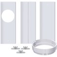 thumbnail image 1 of Window Slide Kit Plates, Portable Air Conditioner Window Kit, for Portable Air Conditioner AC Vent Exhaust Hose Kit Window Cover Board with Round Coupler, 1 of 8