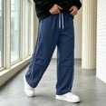 thumbnail image 5 of Akiihool Pants for Men Relaxed Casual Mens Casual Pants with Pockets Chinos Pants Men Slim Fit Navy,XL, 5 of 6