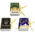 thumbnail image 6 of Jiibva 50Pcs Eid Mubarak Gift Boxes, Book Shape Eid Favour Boxes, Small Paper Eid Gift Boxes Chocolate Candy Box Party Favors for Islamic Muslim Gifts Decorations, 6 of 7