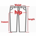 thumbnail image 6 of Men's Dress Pants Relaxed Double Pleated Classic Commute Trousers S-XL, 6 of 7