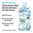 thumbnail image 5 of Listerine Breath Defense Alcohol-Free Mouthwash Oral Care, Smooth Mint, 500 mL, 5 of 11