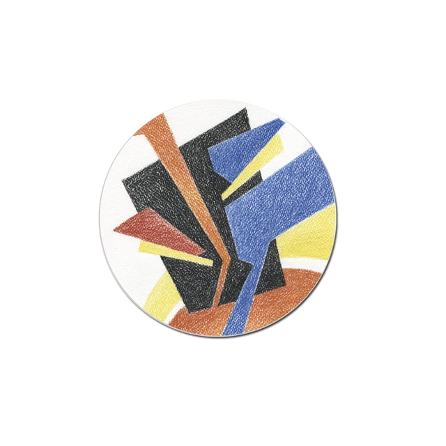 cuadro decorativo crayons 1 lienzo by suma 1 pieza 60 X 60 CM