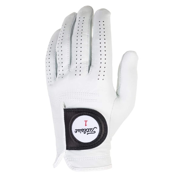 Guante de Golf Titleist Players Mano Izquierda, Perla, Talla Cadete Pequeña