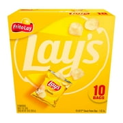Frito Lay'S Classic Potato Chips Bags, 1 Oz, 10 Ct (Packaging May Vary)