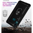 thumbnail image 6 of A10s Case, Samsung Galaxy A10s Case Military Grade Protective Samsung Galaxy A10s Cases Cover with Ring Car Mount Kickstand for Samsung Galaxy A10s - Black, 6 of 6