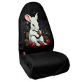 thumbnail image 2 of FUIALDOLG Car Seat Towel Cover, Compatible with Truck Seat Van, Terry Cloth Car Seat Cover for Trucks Cars, White Rabbit Strawberry, 2 of 7