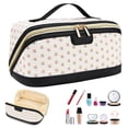 thumbnail image 4 of Aseo Maquillaje Floral Gran Capacidad Almacenamiento Impermeable Portátil (C), 4 of 9