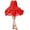 Red, variant on Women's Tulle Skirts Elegant Ballroom Dance Latin Flamenco Dance Skirt for Women Sizes S-2X