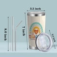 thumbnail image 2 of Teacher Gift Teacher Appreciation 20oz Tumbler with Lid and Straw Teach Love Inspire Insulated Tumblers Back To School Gifts For Teachers (Tumbler-Teach Love Inspire), 2 of 6