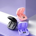 thumbnail image 4 of Wireless Bluetooth Earbuds, Digital Display Earphones, Button Control, IPX4 Waterproof, Bluetooth 5.2, 4H Playtime, Noise Cancelling Mic, Stereo Sound, for Sports Running Gym, Compact Design, 4 of 4