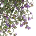 thumbnail image 2 of IBASETOY Wall Fake Flower Decoration Hanging Artificial Flowers Plastic Outdoor Use Green 1Pcs, 2 of 8