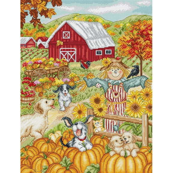 Autumn Farm L9936 Counted Cross Stitch Kit
