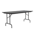 thumbnail image 3 of Correll CF3072PX-55 0.75 in. High Pressure Rectangular Top Folding Tables, Montana Granite - 30 x 72 in., 3 of 4