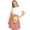 D Red, variant on NAISIBABY Girls Clothes Sets (4-11T), Fashion Soft Casual Short Sleeve T-Shirt and Plaid Skirt Kids Summer Outfit with Bag Size 10