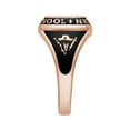 thumbnail image 4 of Order Now for 2025 Graduation, Freestyle Women's' 14K Rose Gold over Sterling Classic Cushion Birthstone Class Ring, Personalized, High School or College Graduation, 4 of 8
