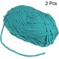 thumbnail image 3 of 2Skeins Chenille Yarn Blanket Yarn 2x100g/7.1oz #6 Super Bulky Polyester Soft Knitting for Crochet Weaving Bag Scarf Hat, 3 of 7