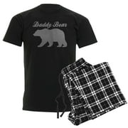 CafePress - Daddy Bear Men's Dark Pajamas - Men's Dark Loose Fit Cotton Pajama Set