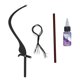 thumbnail image 1 of Regla de marcador de línea de tatuaje de cejas, juego de herramientas de mapeo de Microblading, lápiz de cejas de tinta de tatuaje 06 #, 1 of 8