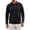 Black-A053BB, variant on Mens Polo Shirts Yellow Quick Dry Long Sleeve Cotton Shirts for Men Moisture Wicking Athletic Workout Golf Polos for Men
