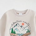 thumbnail image 5 of TOWED22 Toddler Boy Clothes Long Sleeve Pullover Sweatshirt Tops Jogger Pant Sets 2 Piece Outfit Fall Winter Baby Boy Outfits Clothing Set(Green,0-6 M), 5 of 6