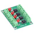 thumbnail image 4 of Fugacal Module Adaptateur de Contrôle de Tension 4 Routes 817 Optocoupleur Anti-Interférence Module d'Isolation Photoélectrique, Module Isolé Photoélectrique Conducteur 3.630V, Module Adaptateur Convertisseur de Tension, 4 of 8