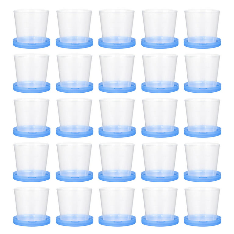 Stock Your Home 5oz Clear Plastic Dessert and Snack Cups with Dome Lid - 50 Count