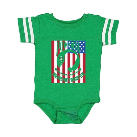 

Inktastic POW MIA Flag Boys or Girls Baby Bodysuit