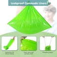 thumbnail image 2 of Commode Liners for Bedside Commode Vanilla Disposable Bags 100pcs Universal Fit Most Standard Toilet Chair Bucket, 2 of 6