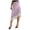 Light Purple, variant on Women Silk Satin Half Slip Long Skirts Lace Patchwork Elastic Waist Long Skirt Elegant Silky Flowy A Line Midi Skirts (Light Purple, L)