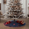 thumbnail image 4 of Sikiie Spooky Halloween Night Scene Christmas Tree Skirt, Christmas Tree Decorations, Christmas Decor, Tree Mat Decoration(30-48IN)-36", 4 of 6