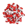 thumbnail image 1 of Kearding Mini Clip en forma de corazón de 2,5mm, calcetines de amor, estandarte de fotos, pinza para ropa artesanal, Pin para decoración para fiesta de Decoración del hogar  100 piezas Kearding HA079930-02, 1 of 6