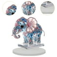 thumbnail image 6 of Almencla Elephant Figurine Animal s Art Statue for Bathroom Fireplace Decor, 6 of 8