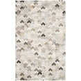 thumbnail image 6 of SAFAVIEH Studio Leather Rozanne Geometric Area Rug, Grey, 3' x 5', 6 of 6