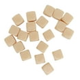 thumbnail image 1 of 20pcs Round Corner Blank ,16mm Plastic  For Board Games, Party, DIY, Teaching, Math Games - Durable, Lightweight, 1 of 8